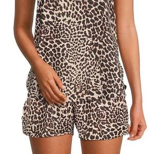 NEW Van Winkle & Co. Cheetah Print Sleep PJ Shorts